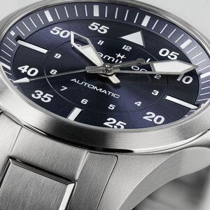 Часы Hamilton Khaki Aviation Pilot Auto H76215140 580615 фото