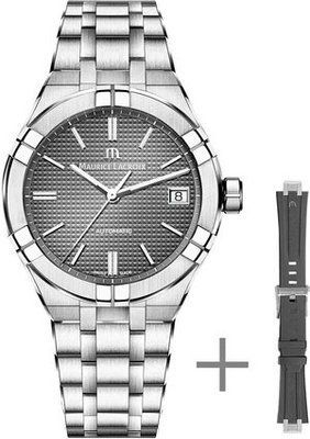 Годинник Maurice Lacroix AIKON Automatic Date 39mm AI6007-SS00F-230-A + ремінець 431101 фото