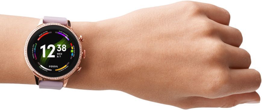 Годинник Fossil Gen 6 Purple Silicone (FTW6080) 860719 фото