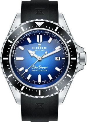 Годинник Edox SkyDiver Neptunian Automatic 80120 3NCA BUIDN 310717 фото