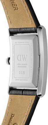Годинник Daniel Wellington Bound Black Crocodile Silver DW00100697 375842 фото