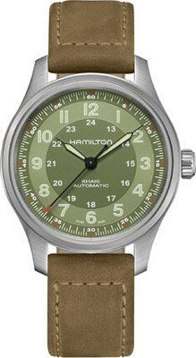 Годинник Hamilton Khaki Field Titanium Auto H70545560 580484 фото