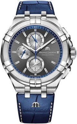 Годинник Maurice Lacroix Aikon Chronograph AI1018-SS001-333-1 430938 фото