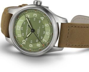 Годинник Hamilton Khaki Field Titanium Auto H70545560 580484 фото