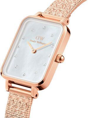 Годинник Daniel Wellington Quadro Lumine Pressed Piano DW00100578 375753 фото