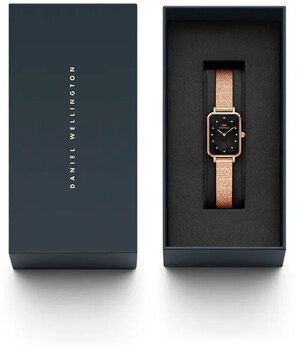 Часы Daniel Wellington Quadro Lumine Pressed Piano DW00100579 375754 фото