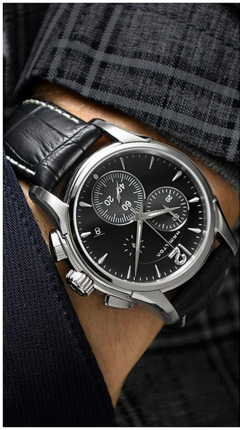 Часы Hamilton Jazzmaster Chrono Quartz H32612735 580022 фото