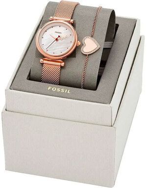 Часы Fossil Carlie Mini ES4867SET + браслет 860611 фото