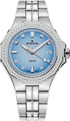 Годинник Edox Delfin Diver Date Lady 53020 3D120M BUCND 310830 фото