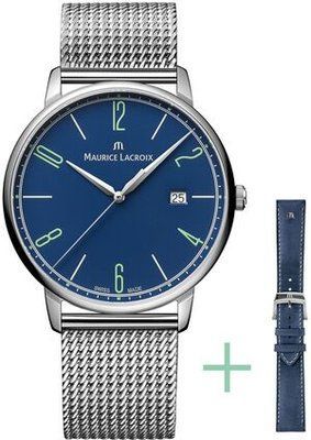 Годинник Maurice Lacroix Eliros Date 25th Anniversary EL1118-SS00E-420-C + ремінець 430968 фото