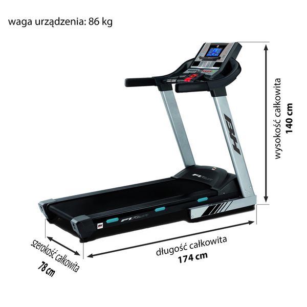 Бігова доріжка BH Fitness i.F1 Bluetooth G6414I 4555 фото