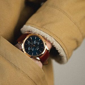 Годинник Daniel Wellington Iconic Chronograph St Mawes Arctic RG DW00100639 375795 фото