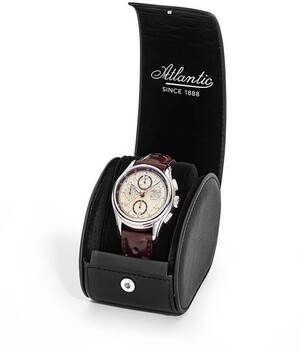 Годинник Atlantic Worldmaster Prestige Valjoux Chronograph 55853.41.95 + дорожний футляр 571192 фото