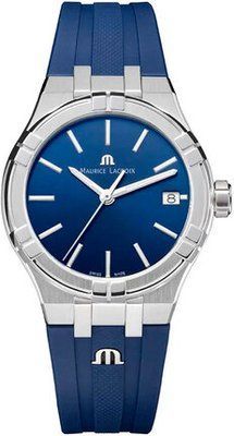 Годинник Maurice Lacroix Aikon Quartz 35mm AI1106-SS000-430-4 431197 фото