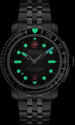 Часы Swiss Military Hanowa Black Marlin SMWGH0001702 631081 фото