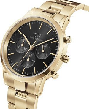 Часы Daniel Wellington Iconic Chronograph Link Onyx G DW00100641 375797 фото