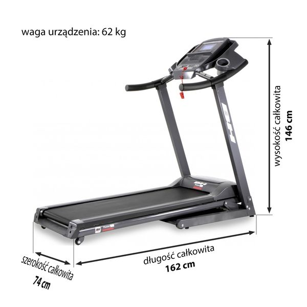 Бігова доріжка BH Fitness Pioneer R2 G6485 4558 фото