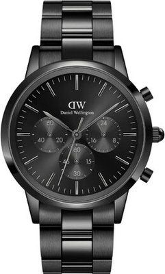 Годинник Daniel Wellington Iconic Chronograph Link Onyx B DW00100642 375798 фото
