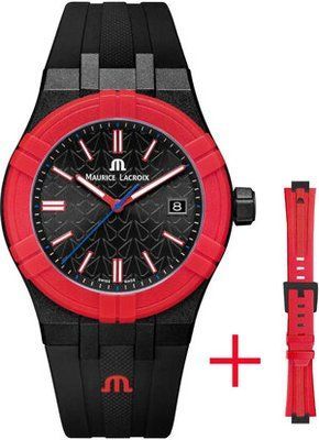 Годинник Maurice Lacroix Aikon #tide Mahindra AI2008-04000-400-J + ремінець 431200 фото