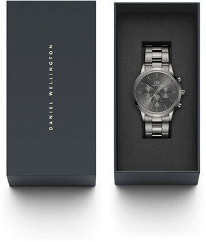 Годинник Daniel Wellington Iconic Chronograph Link Graphite GM DW00100643 375799 фото