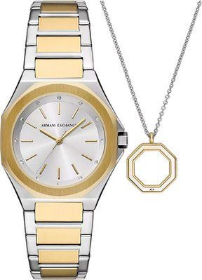 Годинник Armani Exchange Andrea AX7161SET + кулон 410859 фото