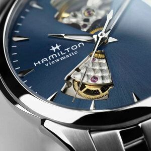 Часы Hamilton Jazzmaster Open Heart Lady Auto H32215141 580323 фото