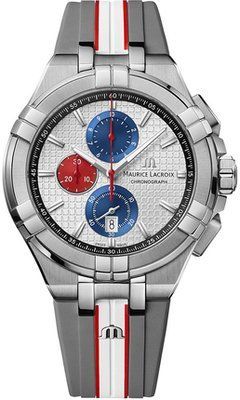 Годинник Maurice Lacroix Aikon Quartz Chronograph Special Edition Mahindra Racing AI1018-TT031-130-2 430992 фото