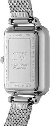 Годинник Daniel Wellington Quadro Lumine Bezel Sterling Black MOP DW00100667 375804 фото