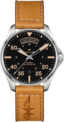 Годинник Hamilton Khaki Aviation Day Date Auto H64645531 580135 фото