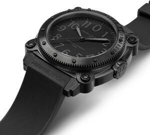 Часы Hamilton Khaki Navy BeLOWZERO Auto Titanium H78505330 580518 фото