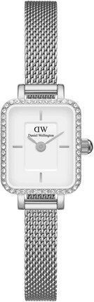 Годинник Daniel Wellington Quadro Mini Lumine Bezel Silver DW00100732 375862 фото