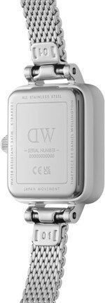 Годинник Daniel Wellington Quadro Mini Lumine Bezel Silver DW00100732 375862 фото