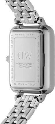 Годинник Daniel Wellington Quadro Lumine Bezel 5-Link Arctic S DW00100670 375805 фото