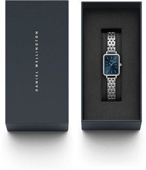Годинник Daniel Wellington Quadro Lumine Bezel 5-Link Arctic S DW00100670 375805 фото