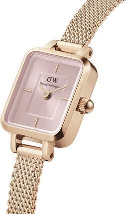 Часы Daniel Wellington Quadro Mini Melrose Rose Gold Blush DW00100650 375785 фото