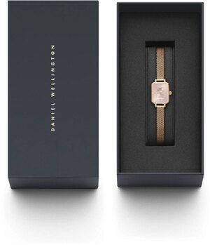 Часы Daniel Wellington Quadro Mini Melrose Rose Gold Blush DW00100650 375785 фото