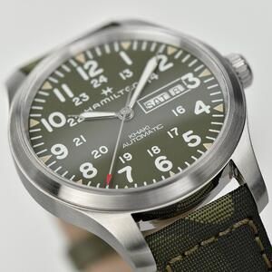 Часы Hamilton Khaki Field Day Date Auto H70535061 580205 фото