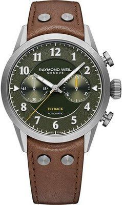 Годинник Raymond Weil Freelancer Pilot Flyback Chronograph Limited Edition 7783-TIC-05520 730477 фото