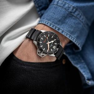 Годинник Hamilton Khaki Navy Frogman H77825330 580523 фото