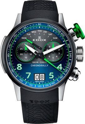 Годинник Edox Chronorally Chronograph 45 38003 TINV BUNV 311028 фото