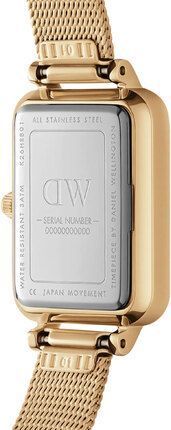 Годинник Daniel Wellington Quadro Lumine Bezel Evergold MOP DW00100668 375810 фото