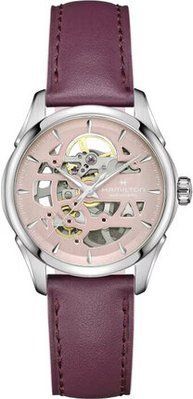 Годинник Hamilton Jazzmaster Skeleton Lady Auto H32265870 580585 фото
