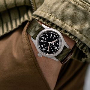 Часы Hamilton Khaki Field Mechanical 38mm H69439931 580237 фото