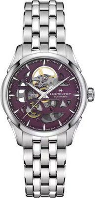 Годинник Hamilton Jazzmaster Skeleton Lady Auto H32265101 580583 фото