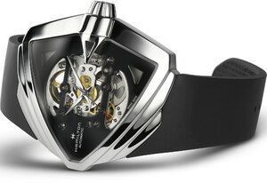 Годинник Hamilton Ventura XXL Skeleton Auto H24625330 580483 фото