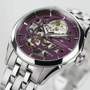 Годинник Hamilton Jazzmaster Skeleton Lady Auto H32265101 580583 фото