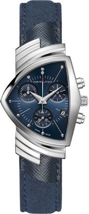 Часы Hamilton Ventura Chrono Quartz H24432941 580602 фото