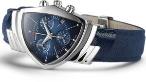 Годинник Hamilton Ventura Chrono Quartz H24432941 580602 фото