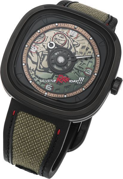 Годинник Sevenfriday Green Tiger SF-T3/04 560203 фото