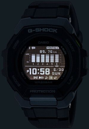 Часы Casio G-SHOCK G-SQUAD GBD-300-1ER 363411 фото